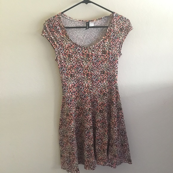 h and m skater dress